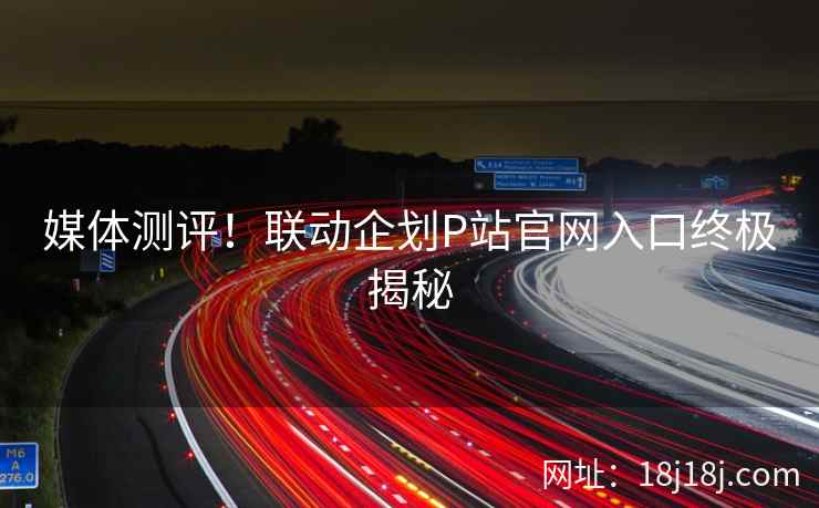 媒体测评！联动企划P站官网入口终极揭秘
